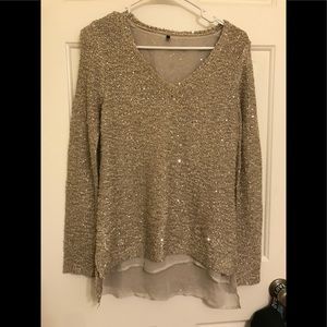 Sequined sweatshirt